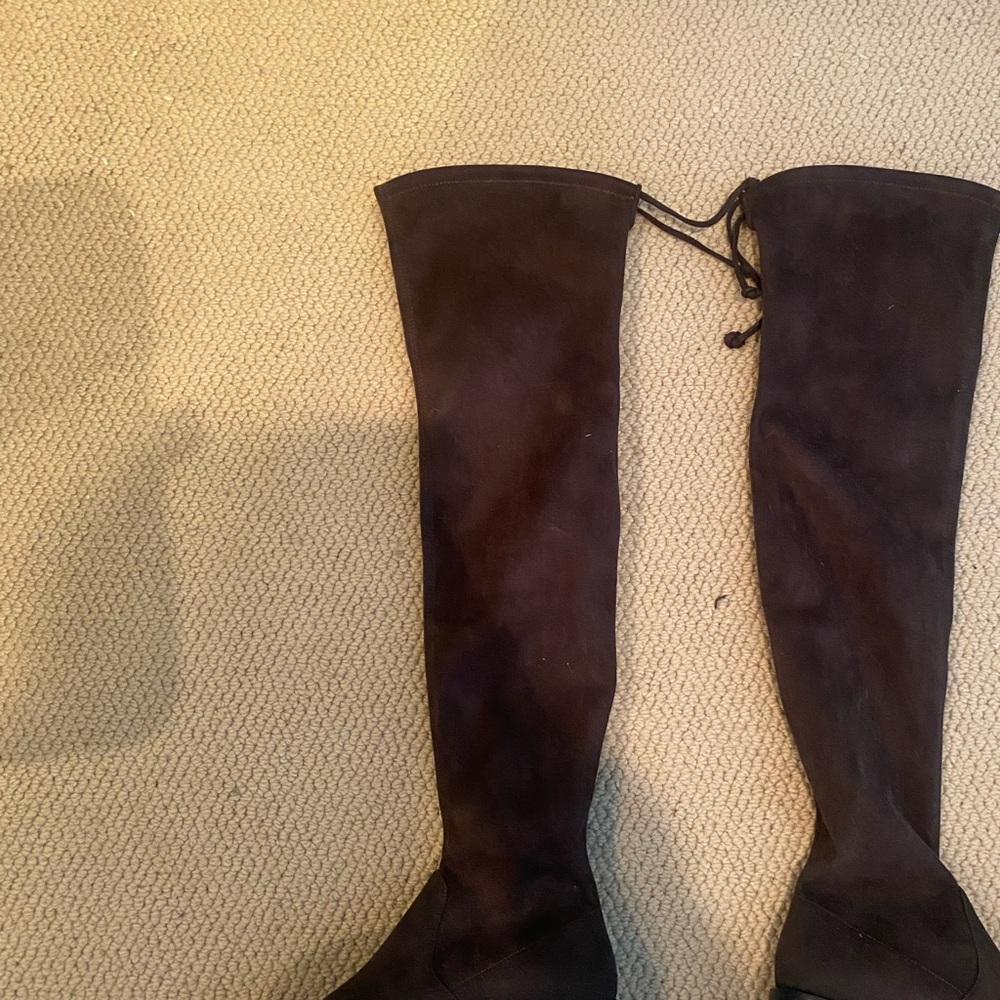 Stuart Weitzman Elegant Over-the-Knee Boots - Picture 4 of 7